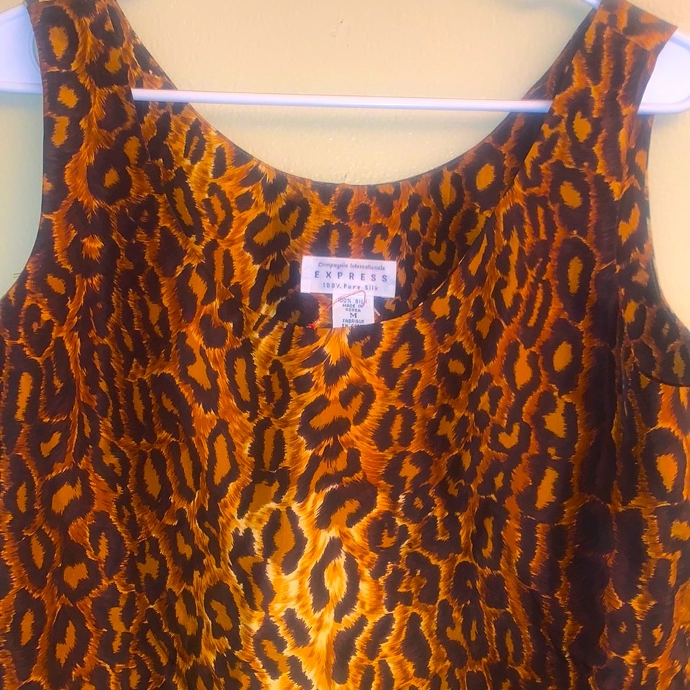 NWT express leopard top